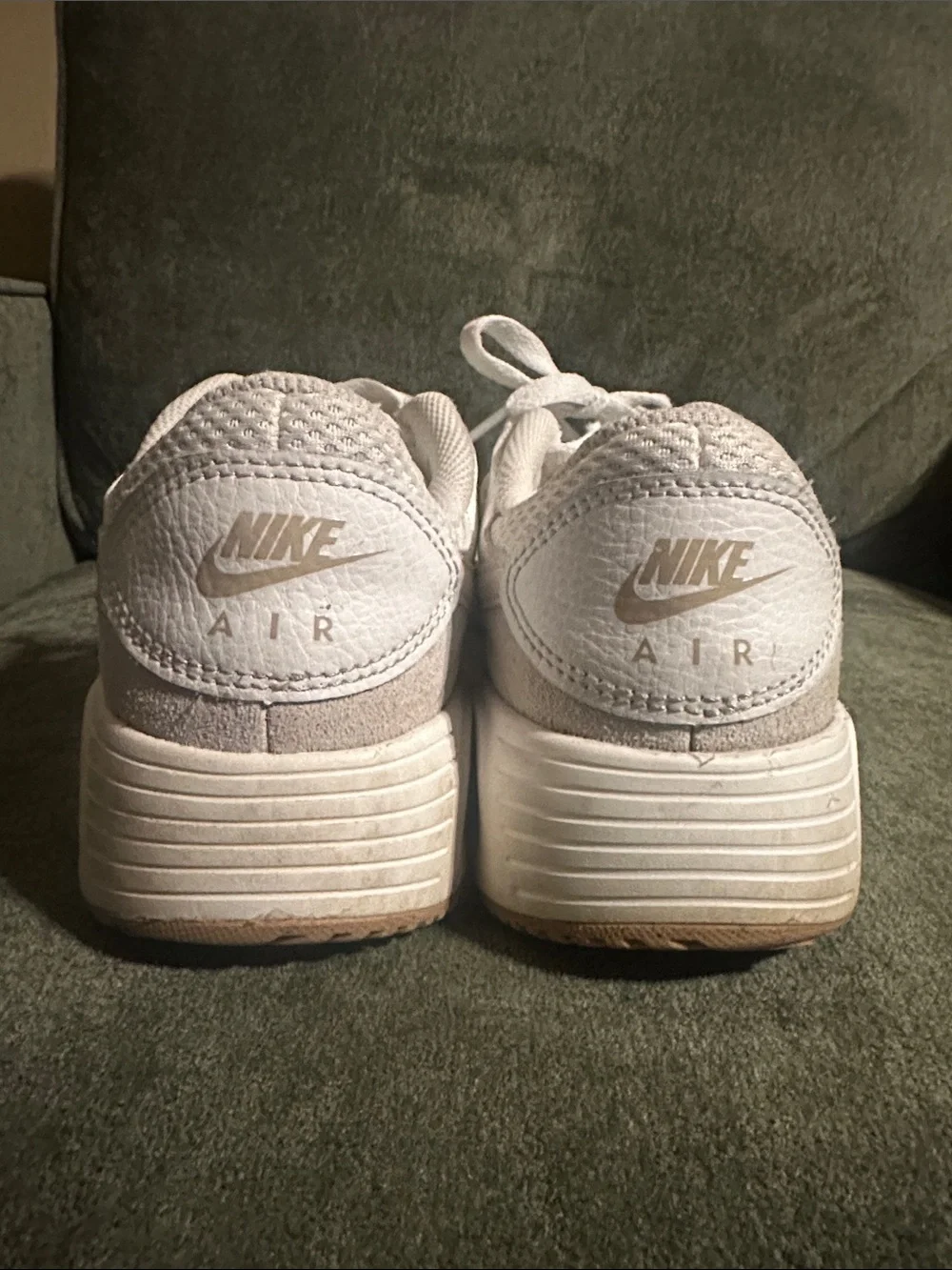 Nike Women’s White and Light Gray Sneakers